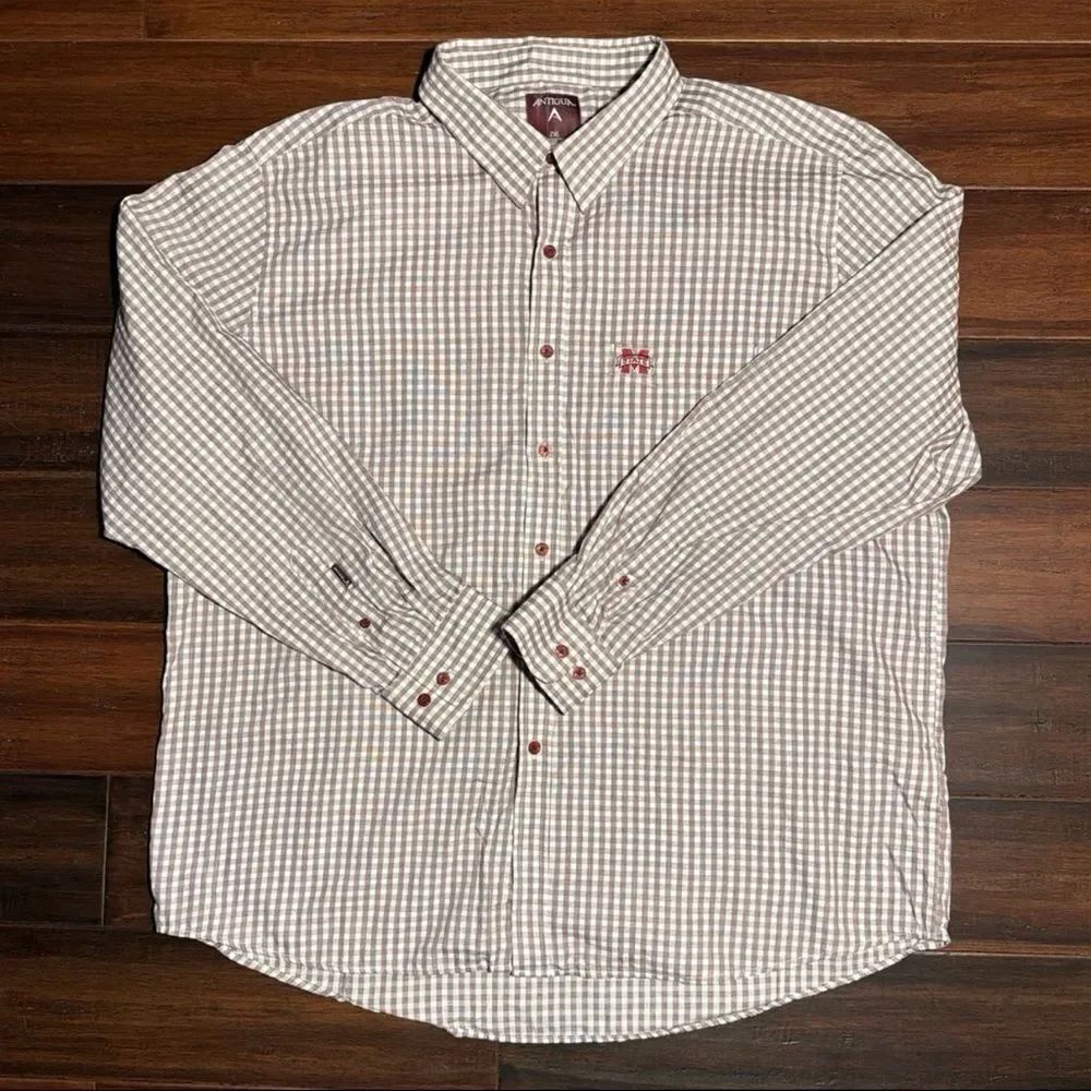 Mississippi State Long Sleeve Button Front Shirt